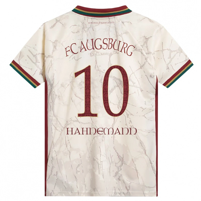 Danxen Criança Camisola Jamy Hahnemann #10 Verde Arroz Branco Bordô Principal 2026/27 Camisa Brasil