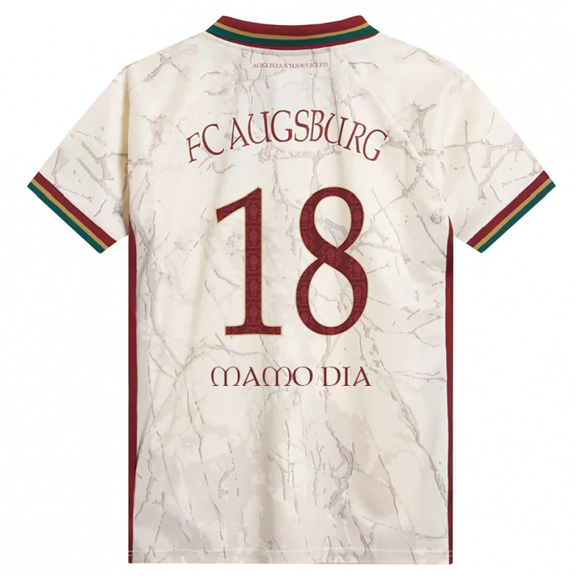 Danxen Criança Camisola Amadou Mamo Dia #18 Verde Arroz Branco Bordô Principal 2026/27 Camisa Brasil