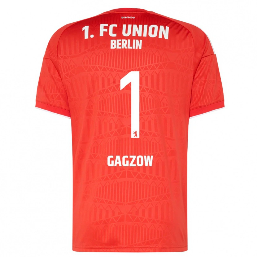 Danxen Criança Camisola Fritz Gagzow #1 Vermelho Branco Principal 2026/27 Camisa Brasil