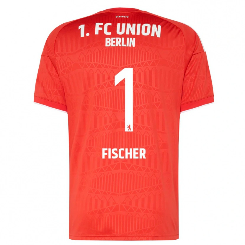 Danxen Criança Camisola Lennard Fischer #1 Vermelho Branco Principal 2026/27 Camisa Brasil