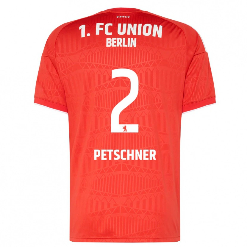 Danxen Criança Camisola Anton Petschner #2 Vermelho Branco Principal 2026/27 Camisa Brasil