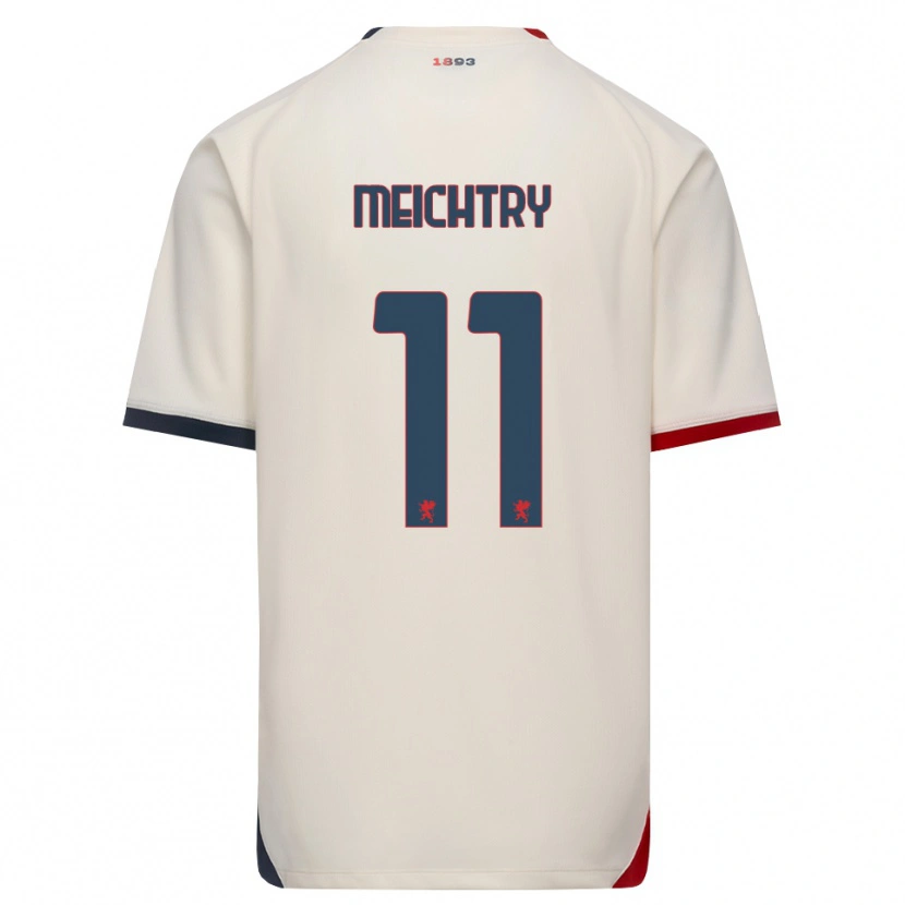 Danxen Criança Camisola Franz-Ethan Meichtry #11 Branco Off-Red Alternativa 2026/27 Camisa Brasil