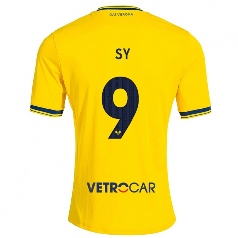Danxen Criança Camisola Samba Sy #9 Amarelo Vermelho Alternativa 2026/27 Camisa Brasil