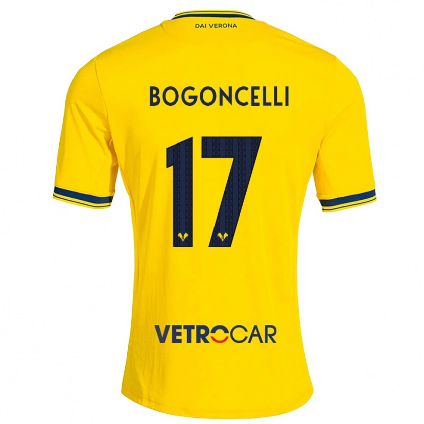 Danxen Criança Camisola Pietro Bogoncelli #17 Amarelo Vermelho Alternativa 2026/27 Camisa Brasil