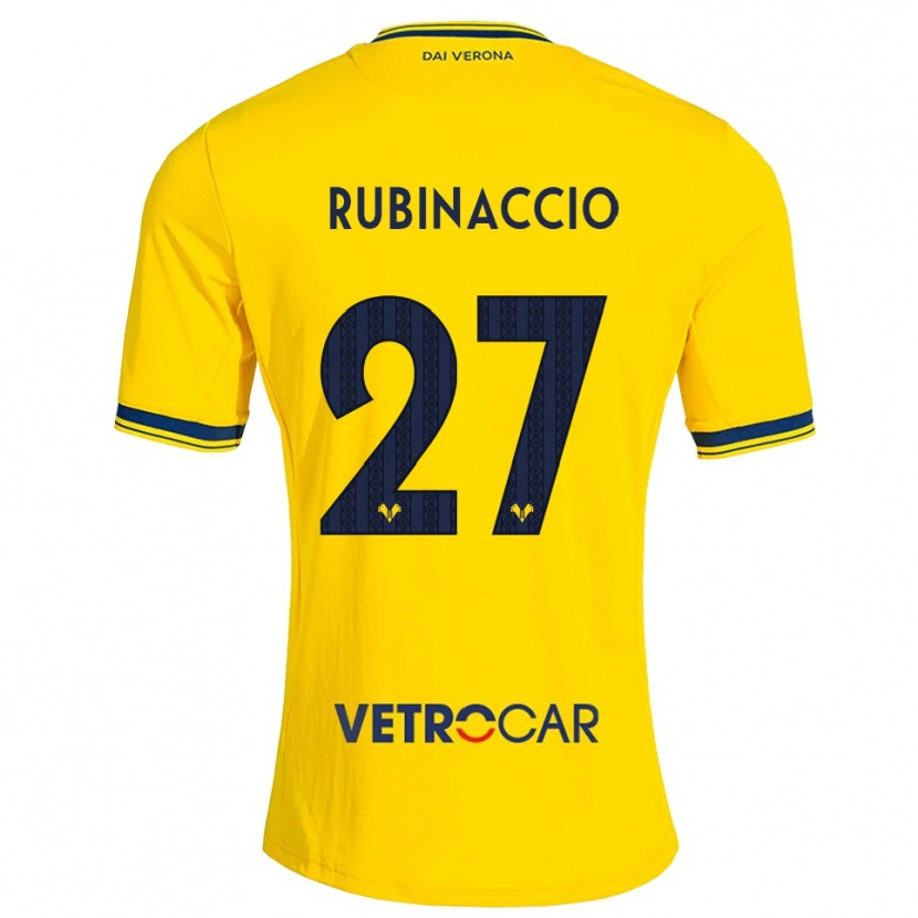 Danxen Criança Camisola Nikol Rubinaccio #27 Amarelo Vermelho Alternativa 2026/27 Camisa Brasil