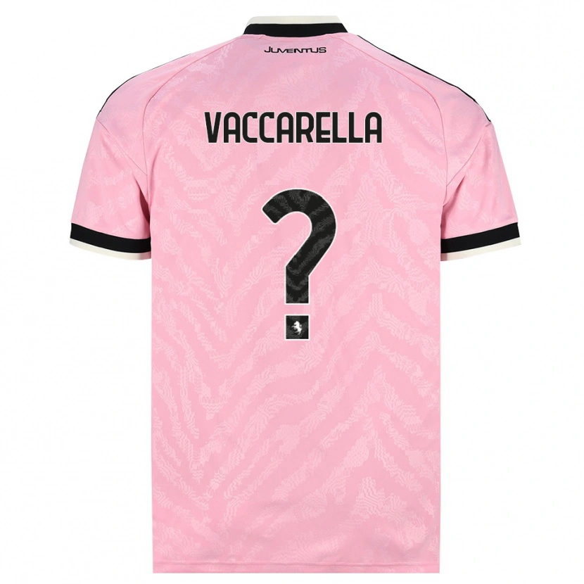 Danxen Criança Camisola Marco Vaccarella #0 Preto Rosa Alternativa 2026/27 Camisa Brasil