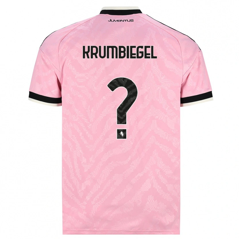 Danxen Criança Camisola Paulina Krumbiegel #0 Preto Rosa Alternativa 2026/27 Camisa Brasil