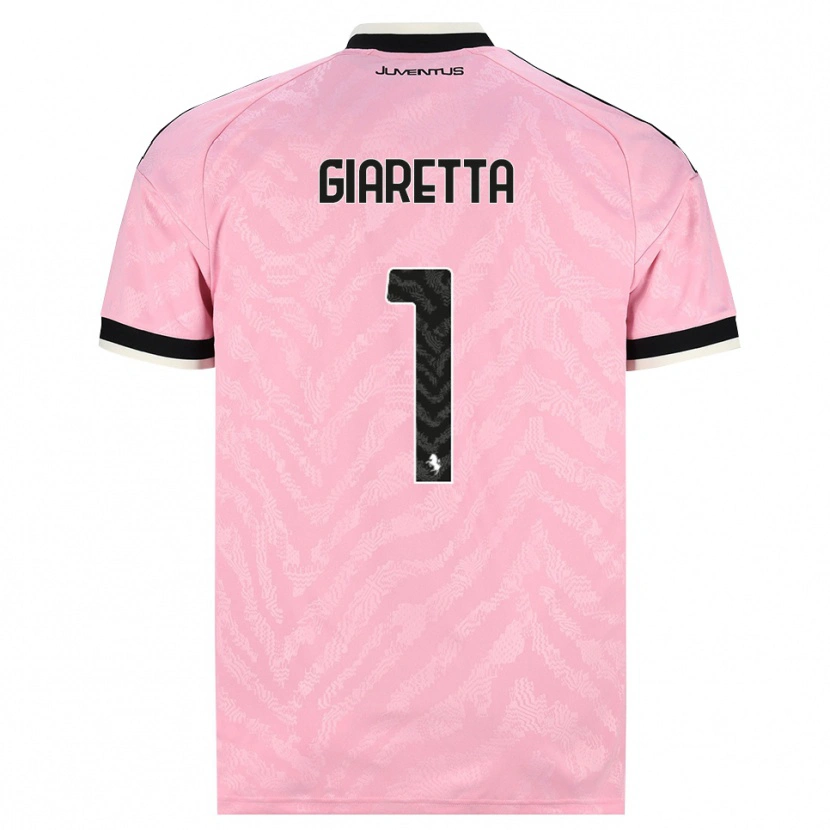 Danxen Criança Camisola Emanuele Giaretta #1 Preto Rosa Alternativa 2026/27 Camisa Brasil
