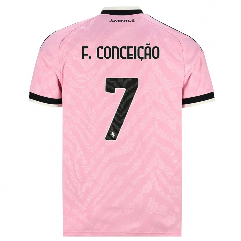 Danxen Criança Camisola Francisco Conceição #7 Preto Rosa Alternativa 2026/27 Camisa Brasil