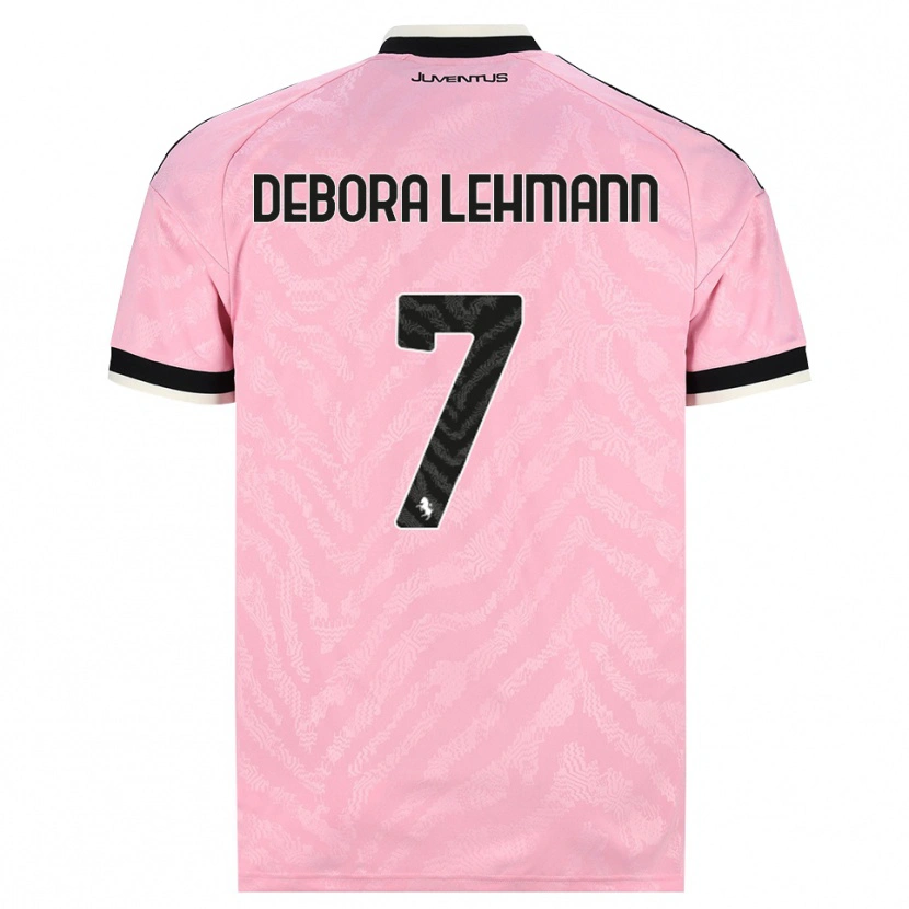 Danxen Criança Camisola Alisha Debora Lehmann #7 Preto Rosa Alternativa 2026/27 Camisa Brasil