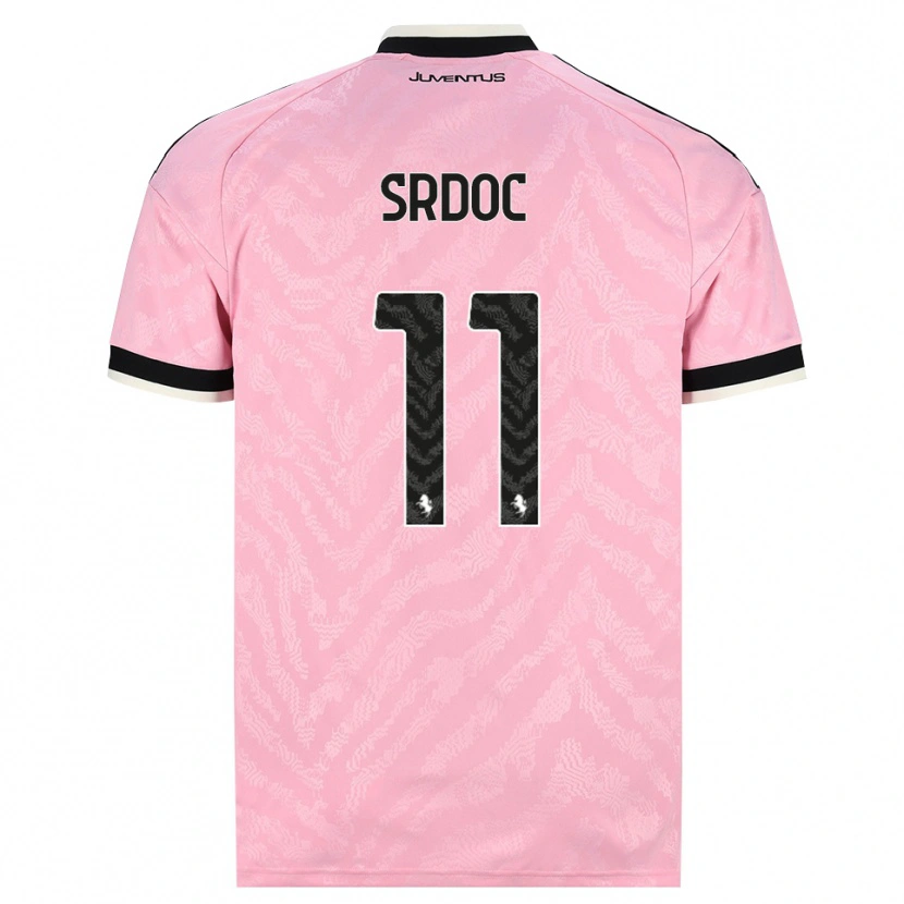 Danxen Criança Camisola Ivano Srdoc #11 Preto Rosa Alternativa 2026/27 Camisa Brasil