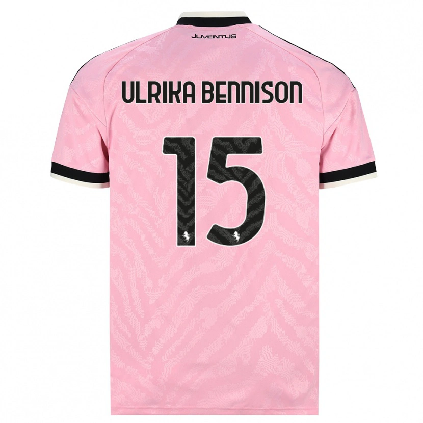 Danxen Criança Camisola Hanna Ulrika Bennison #15 Preto Rosa Alternativa 2026/27 Camisa Brasil