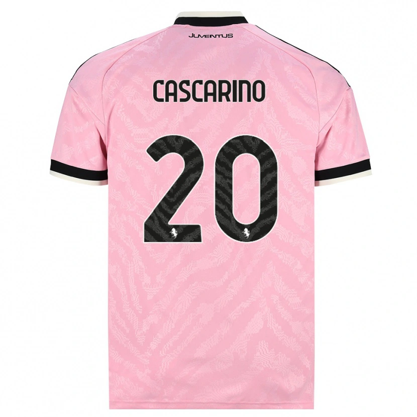 Danxen Criança Camisola Estelle Cascarino #20 Preto Rosa Alternativa 2026/27 Camisa Brasil