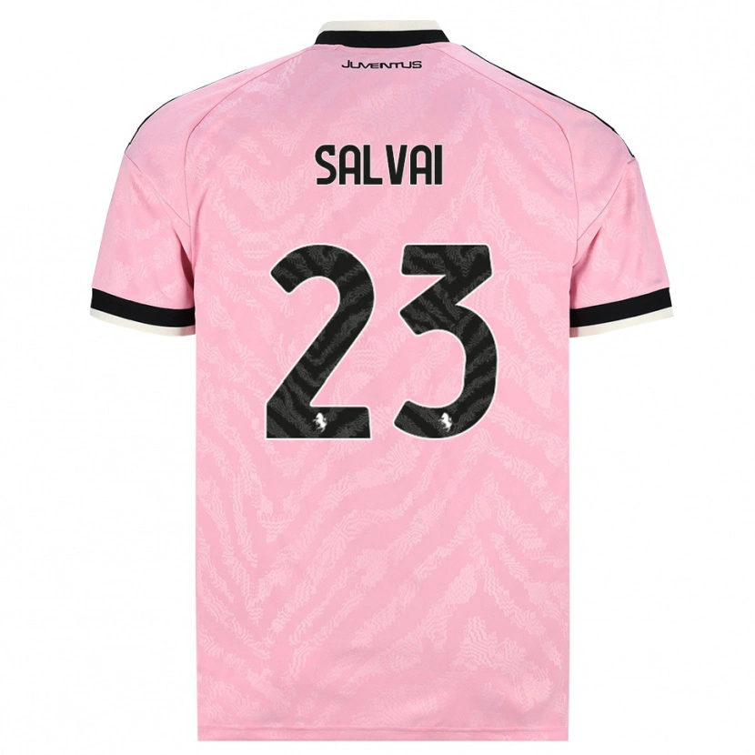 Danxen Criança Camisola Cecilia Salvai #23 Preto Rosa Alternativa 2026/27 Camisa Brasil