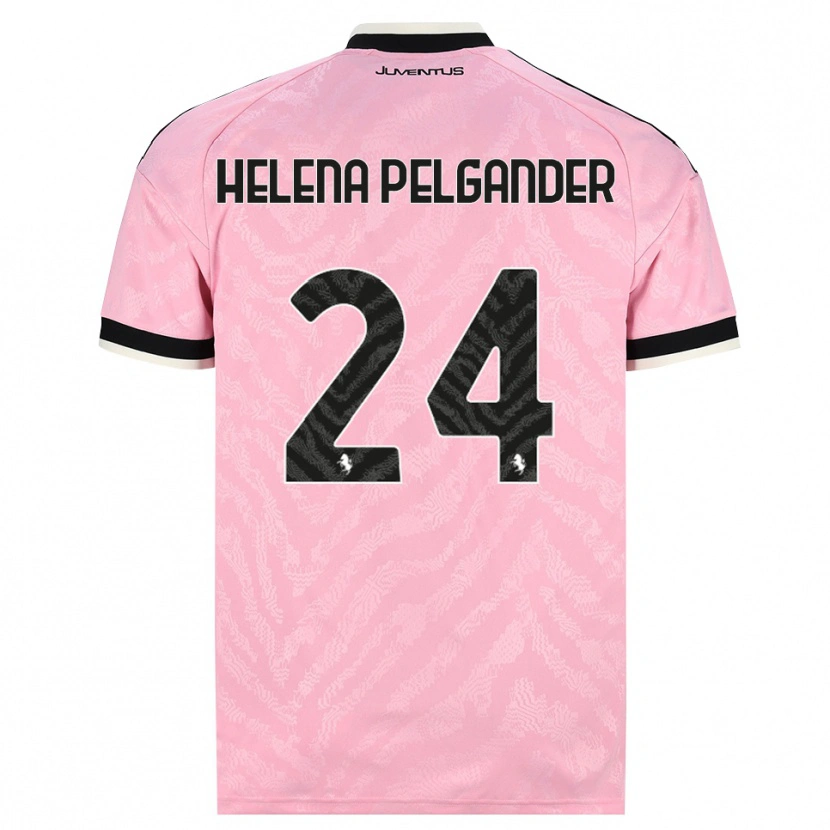 Danxen Criança Camisola Elsa Helena Pelgander #24 Preto Rosa Alternativa 2026/27 Camisa Brasil