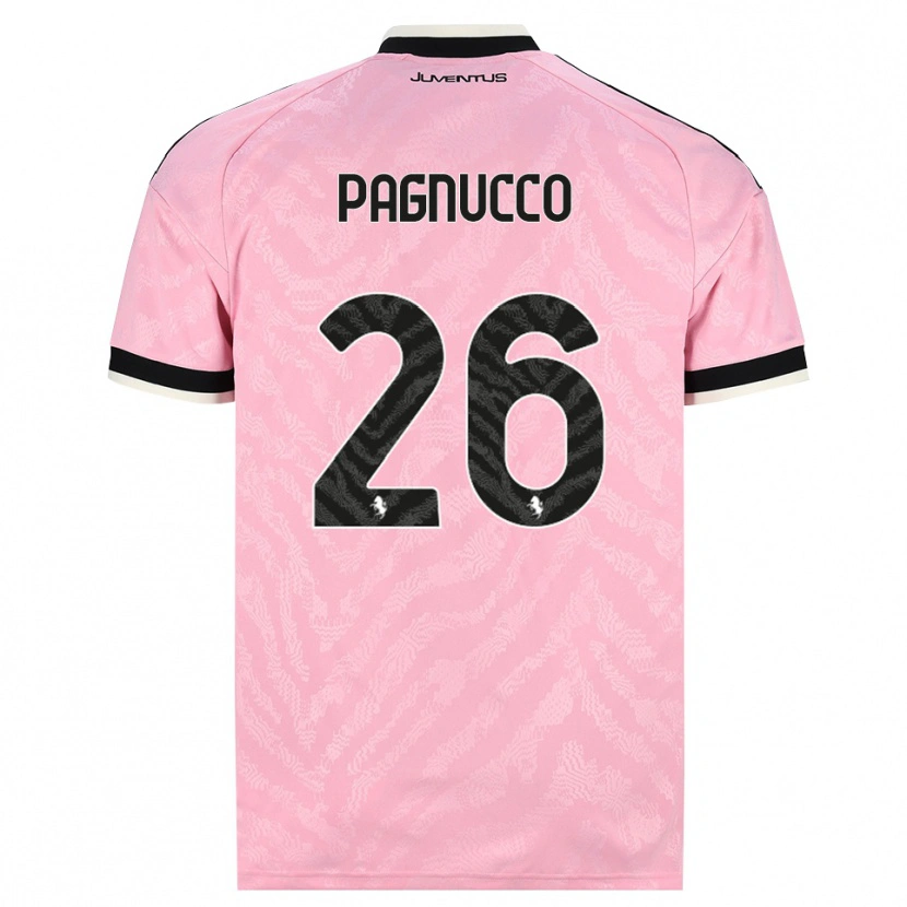Danxen Criança Camisola Filippo Pagnucco #26 Preto Rosa Alternativa 2026/27 Camisa Brasil