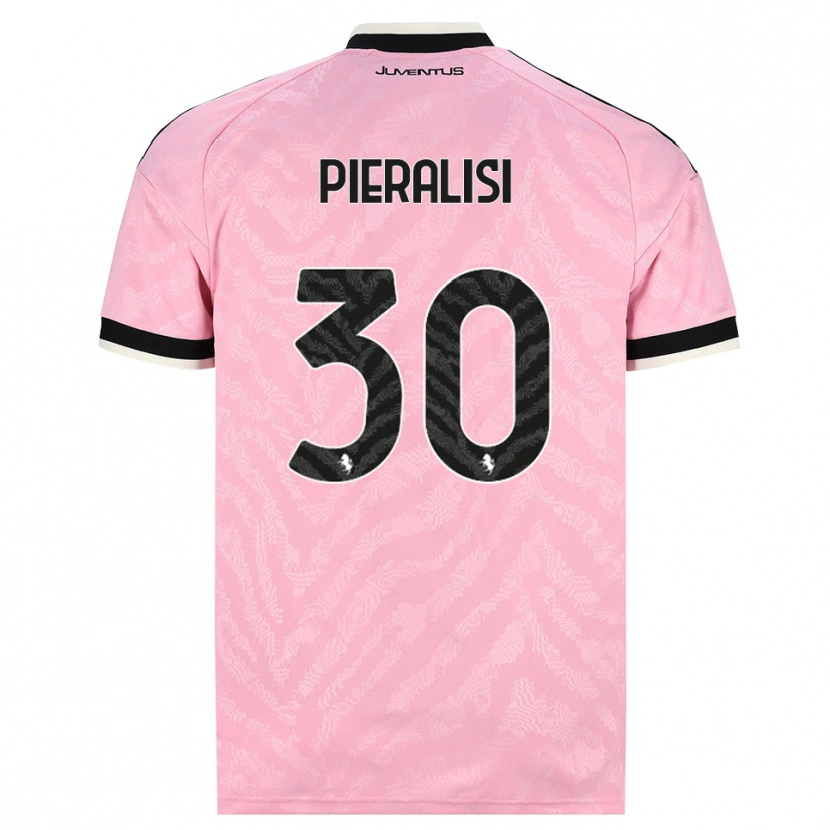 Danxen Criança Camisola Tommaso Pieralisi #30 Preto Rosa Alternativa 2026/27 Camisa Brasil