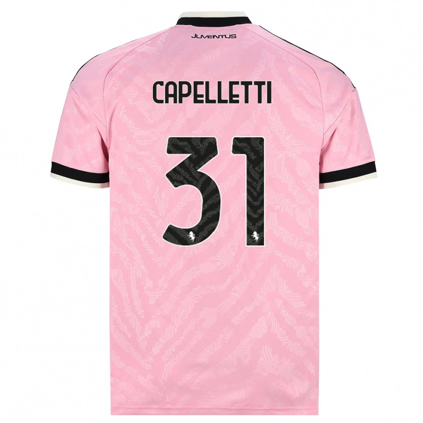 Danxen Criança Camisola Alessia Capelletti #31 Preto Rosa Alternativa 2026/27 Camisa Brasil