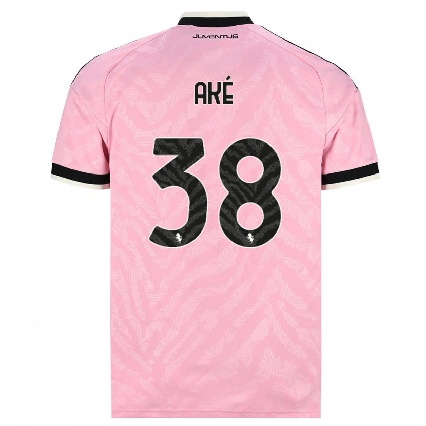 Danxen Criança Camisola Marley Ake #38 Preto Rosa Alternativa 2026/27 Camisa Brasil