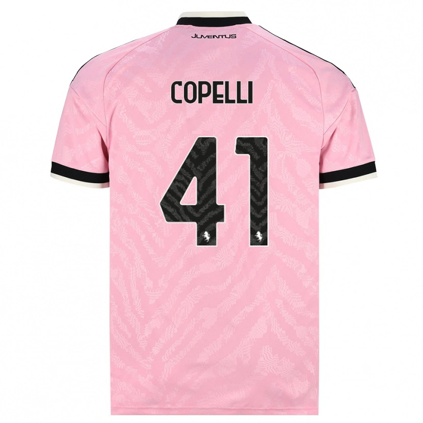 Danxen Criança Camisola Anna Copelli #41 Preto Rosa Alternativa 2026/27 Camisa Brasil