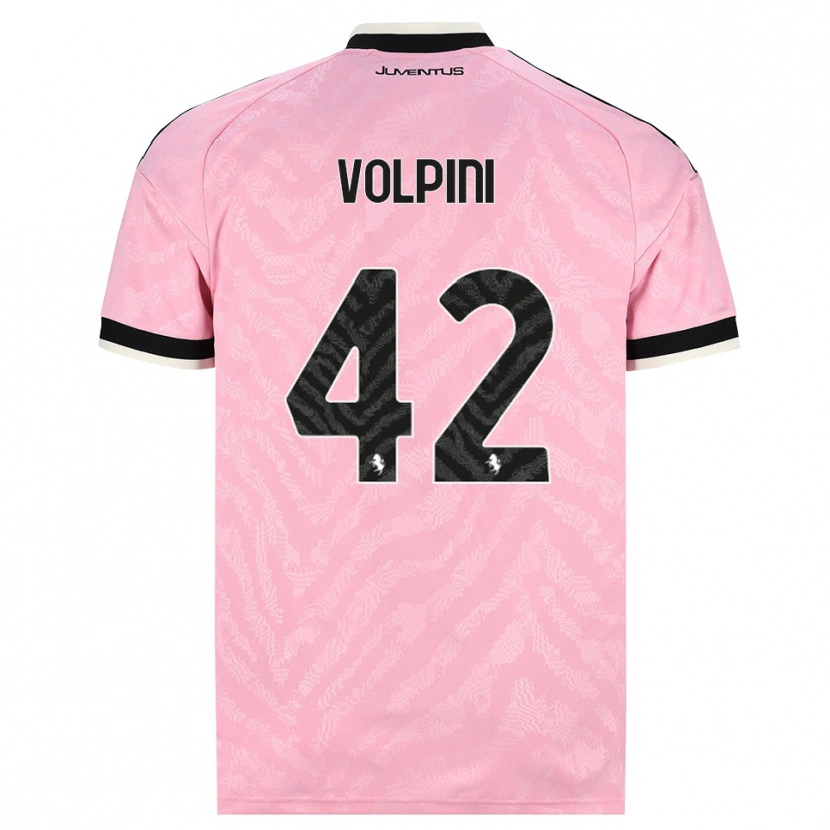 Danxen Criança Camisola Viola Volpini #42 Preto Rosa Alternativa 2026/27 Camisa Brasil