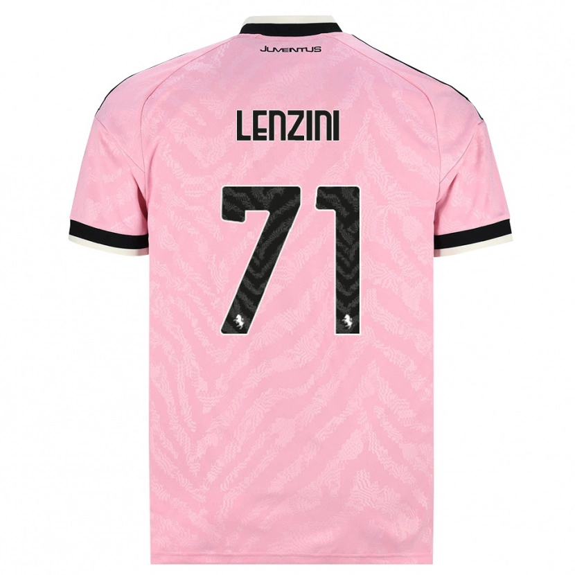 Danxen Criança Camisola Martina Lenzini #71 Preto Rosa Alternativa 2026/27 Camisa Brasil