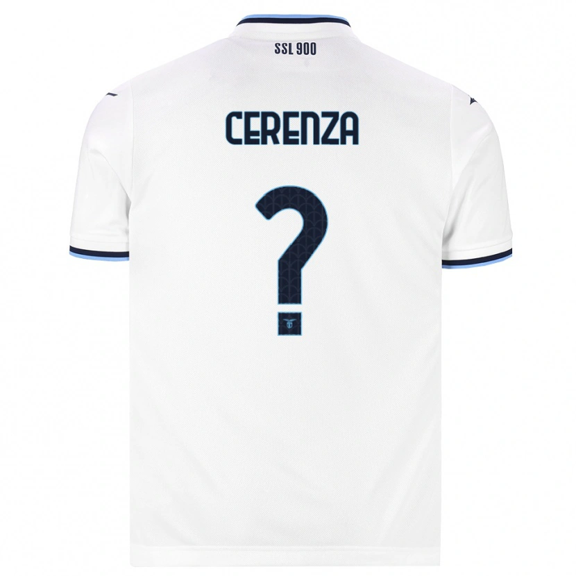 Danxen Criança Camisola Francesco Cerenza #0 Branco Azul Marinho Alternativa 2026/27 Camisa Brasil