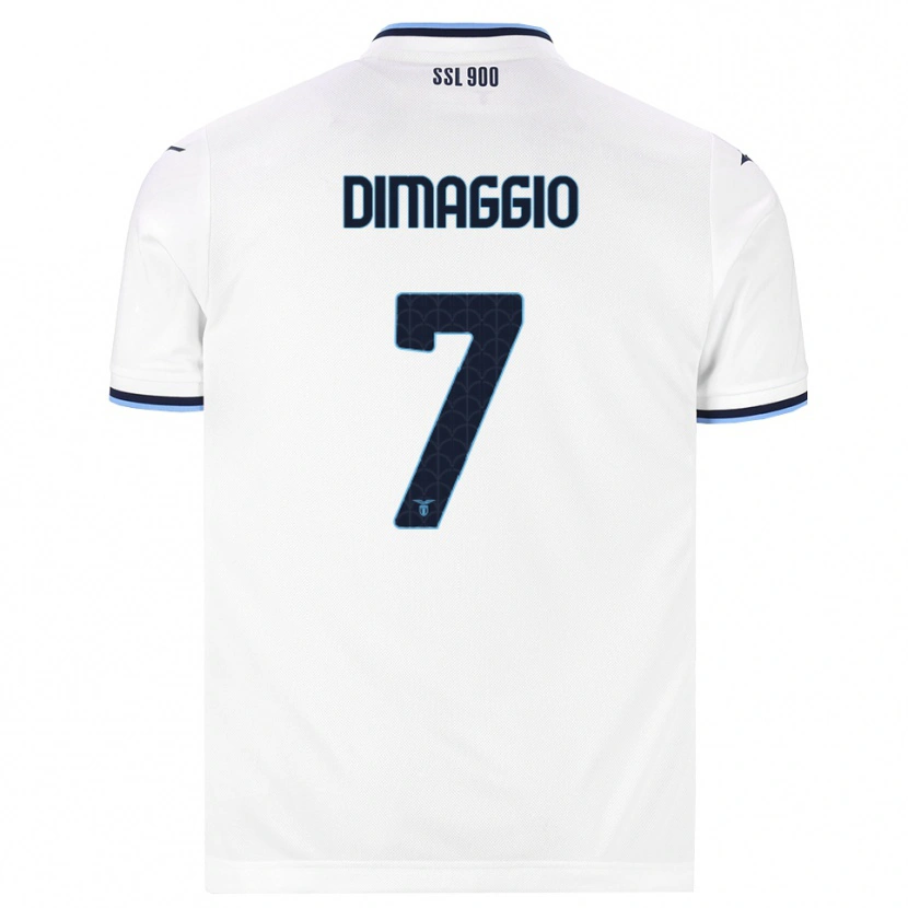 Danxen Criança Camisola Cosimo Dimaggio #7 Branco Azul Marinho Alternativa 2026/27 Camisa Brasil