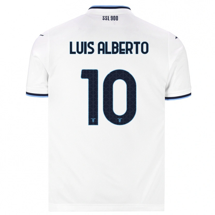 Danxen Criança Camisola Luis Alberto #10 Branco Azul Marinho Alternativa 2026/27 Camisa Brasil