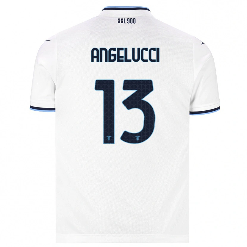 Danxen Criança Camisola Valerio Angelucci #13 Branco Azul Marinho Alternativa 2026/27 Camisa Brasil