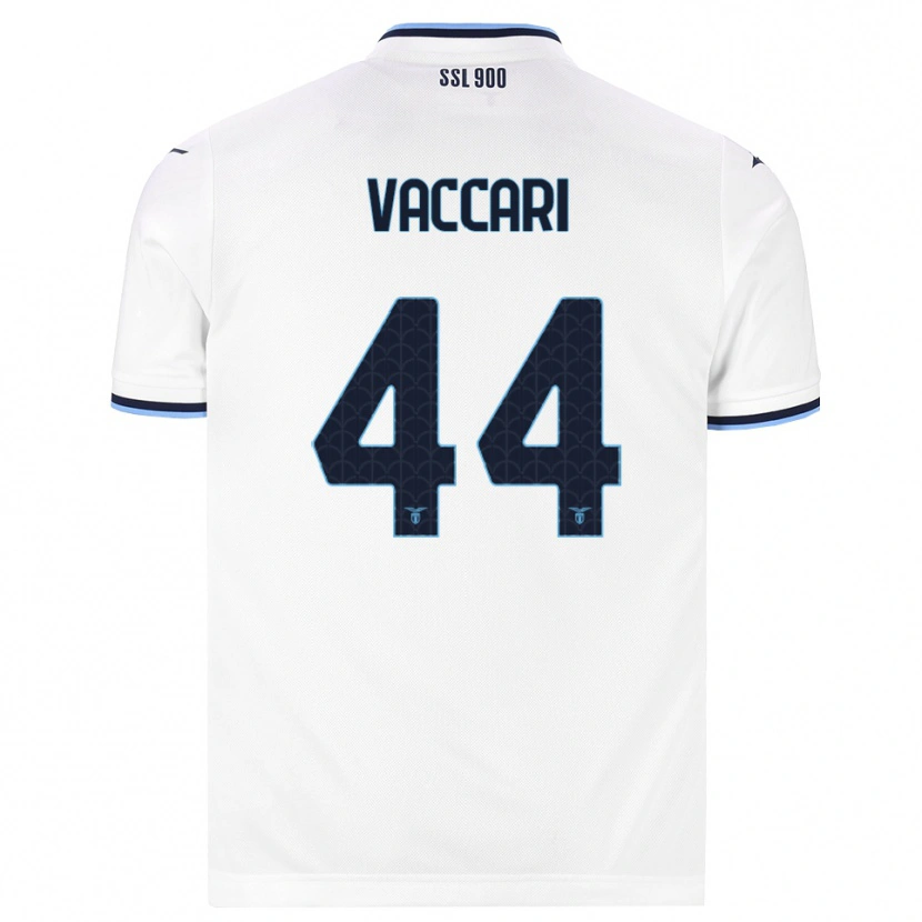 Danxen Criança Camisola Flavia Vaccari #44 Branco Azul Marinho Alternativa 2026/27 Camisa Brasil