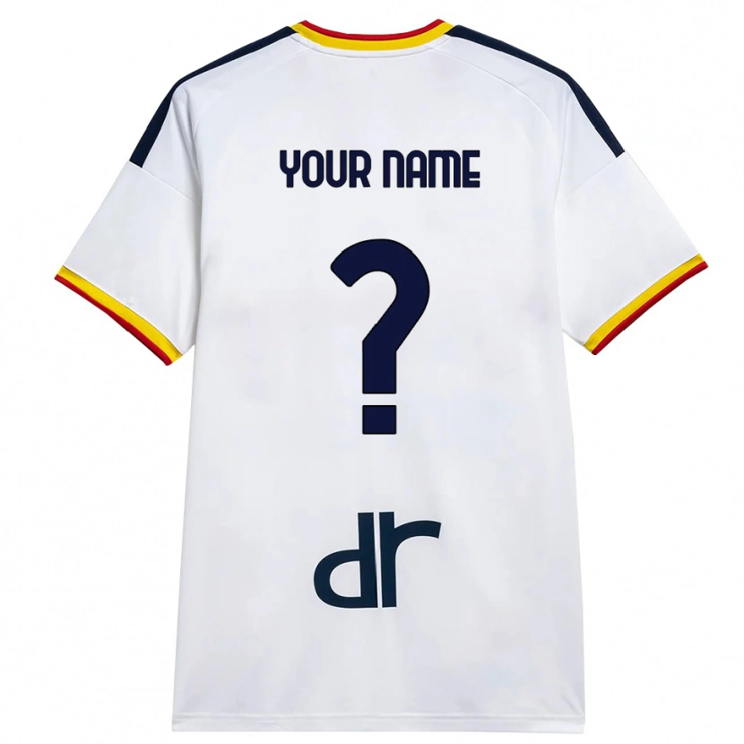 Danxen Criança Camisola Seu Nome #0 Branco Amarelo Vermelho Alternativa 2026/27 Camisa Brasil
