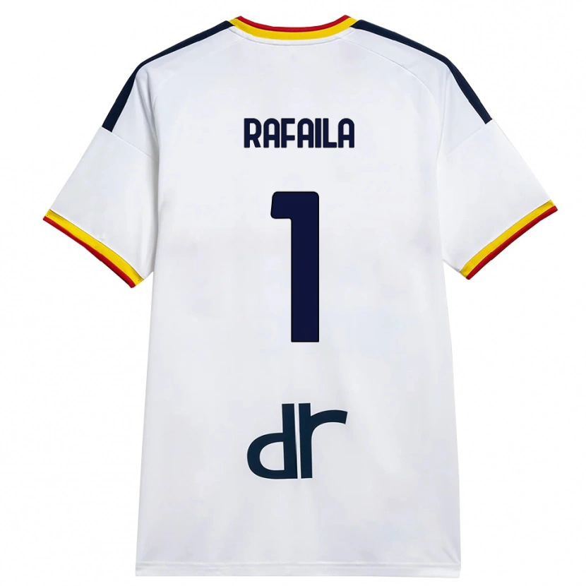 Danxen Criança Camisola Vlad Răfăilă #1 Branco Amarelo Vermelho Alternativa 2026/27 Camisa Brasil