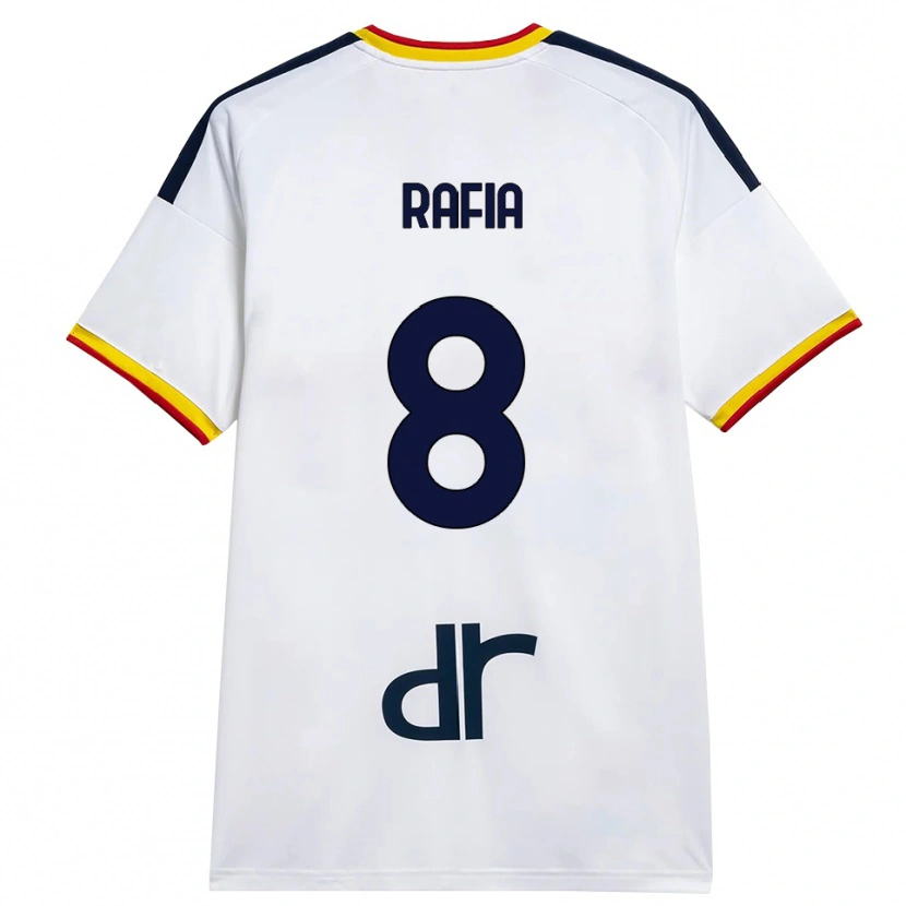 Danxen Criança Camisola Hamza Rafia #8 Branco Amarelo Vermelho Alternativa 2026/27 Camisa Brasil
