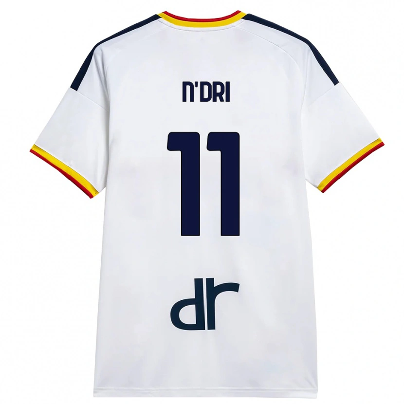 Danxen Criança Camisola Konan N’dri #11 Branco Amarelo Vermelho Alternativa 2026/27 Camisa Brasil