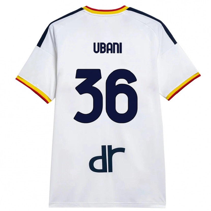 Danxen Criança Camisola Marlon Ubani #36 Branco Amarelo Vermelho Alternativa 2026/27 Camisa Brasil