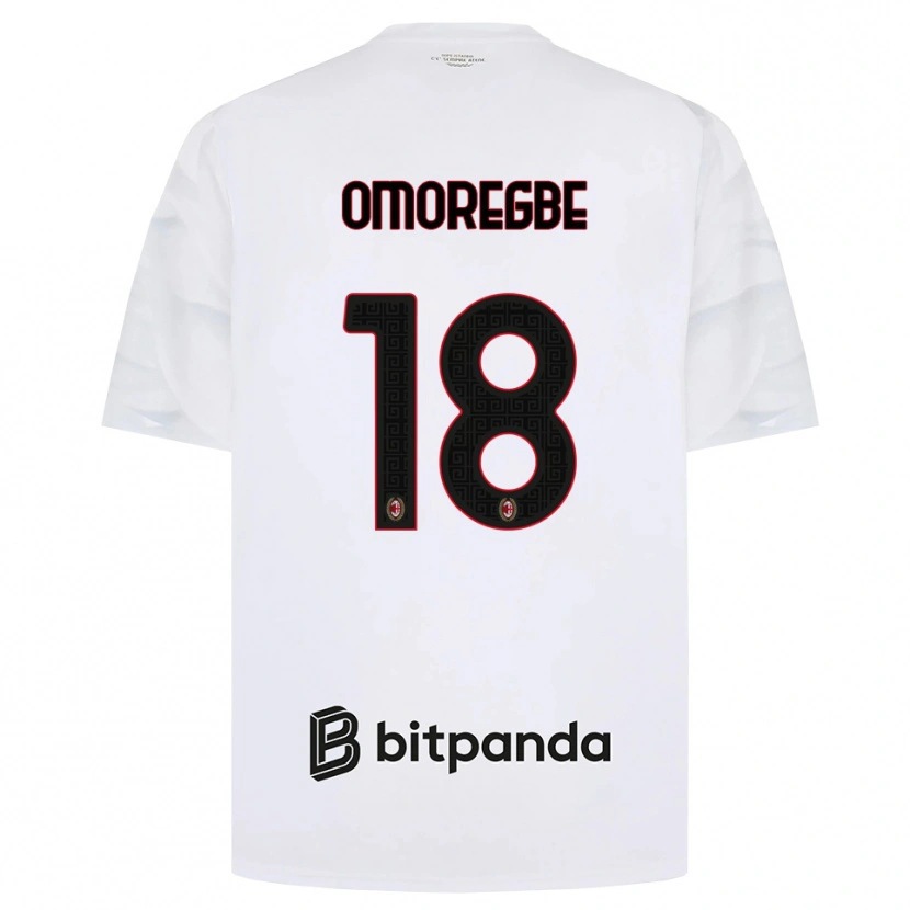 Danxen Criança Camisola Bob Murphy Omoregbe #18 Branco Vermelho Preto Alternativa 2026/27 Camisa Brasil