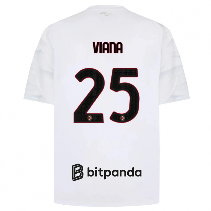 Danxen Criança Camisola Viana Seedorf #25 Branco Vermelho Preto Alternativa 2026/27 Camisa Brasil