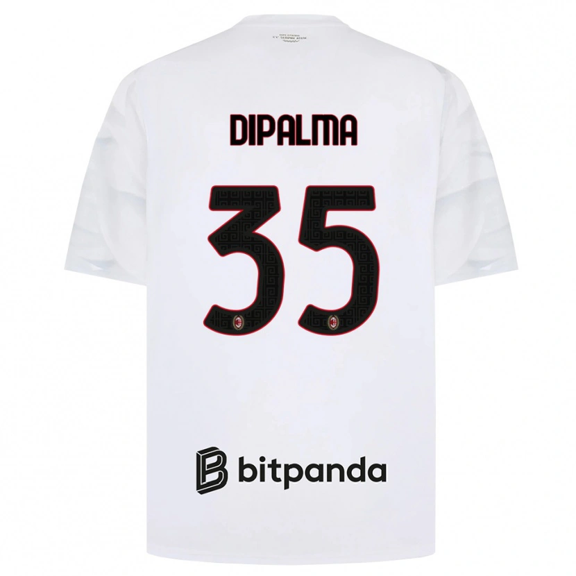 Danxen Criança Camisola Matteo Dipalma #35 Branco Vermelho Preto Alternativa 2026/27 Camisa Brasil