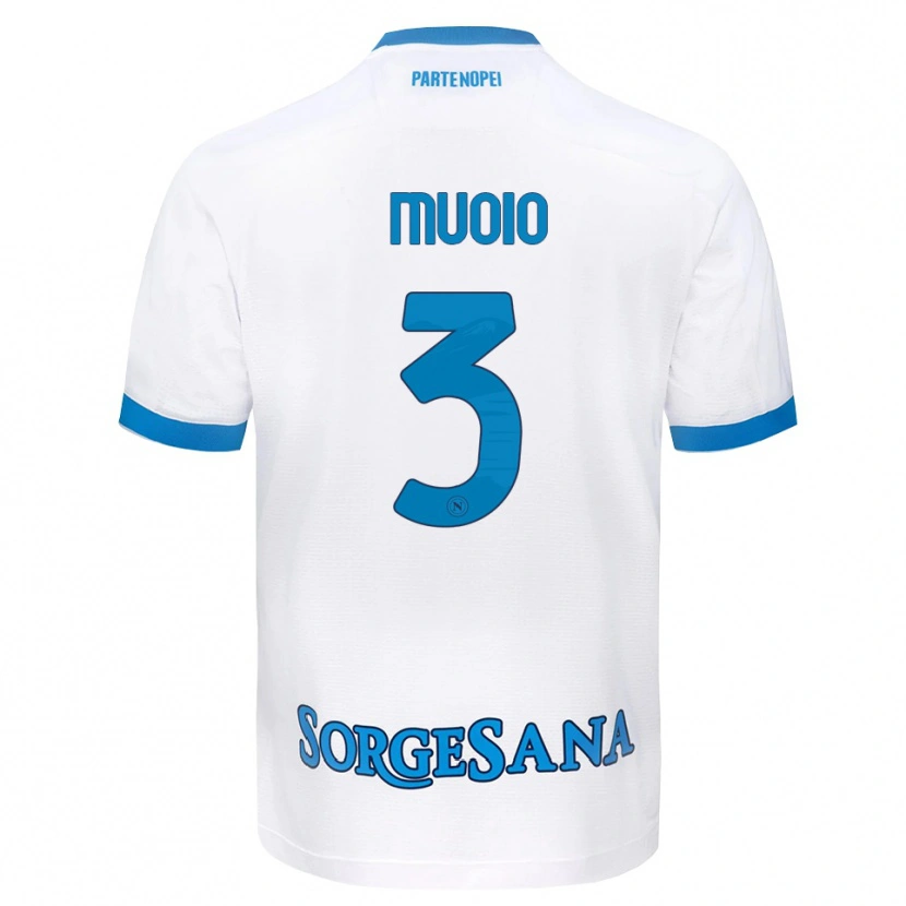 Danxen Criança Camisola Gabriele Muoio #3 Azul Celeste Branco Alternativa 2026/27 Camisa Brasil