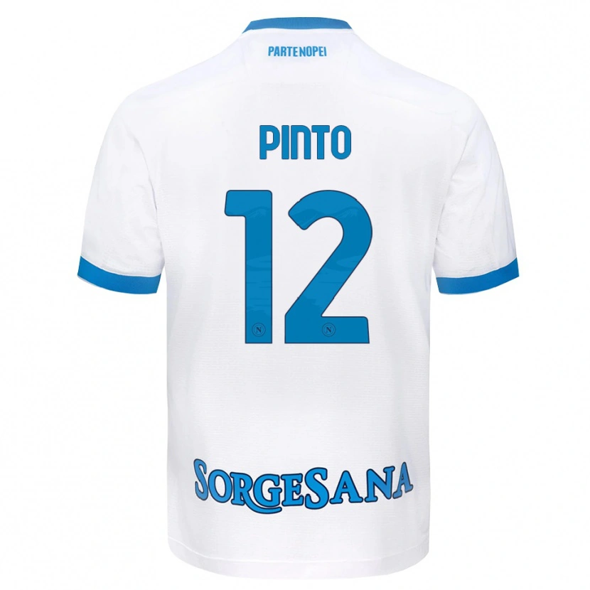 Danxen Criança Camisola Ciro Pinto #12 Azul Celeste Branco Alternativa 2026/27 Camisa Brasil