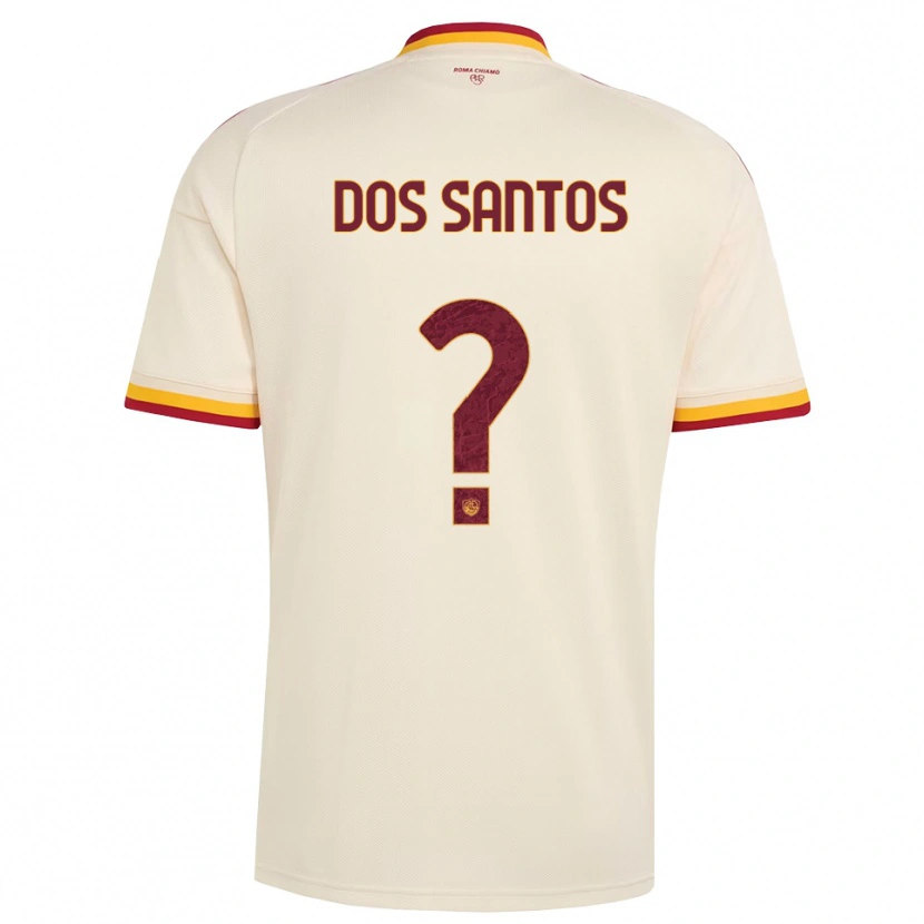Danxen Criança Camisola Leandro Dos Santos #0 Champagne Vermelho Amarelo Alternativa 2026/27 Camisa Brasil
