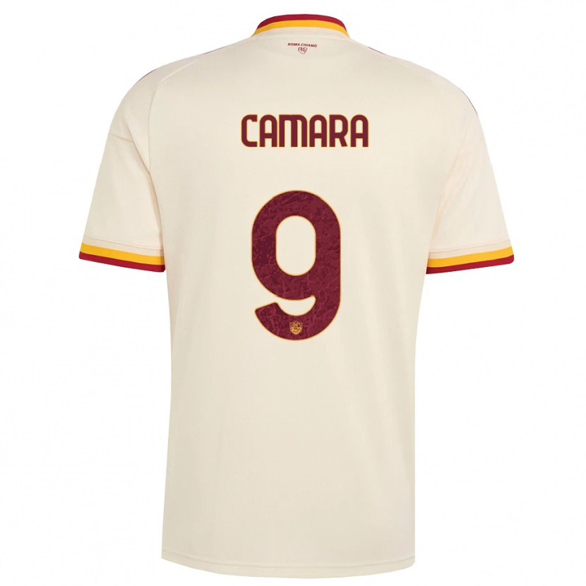 Danxen Criança Camisola Mandjou Camara #9 Champagne Vermelho Amarelo Alternativa 2026/27 Camisa Brasil