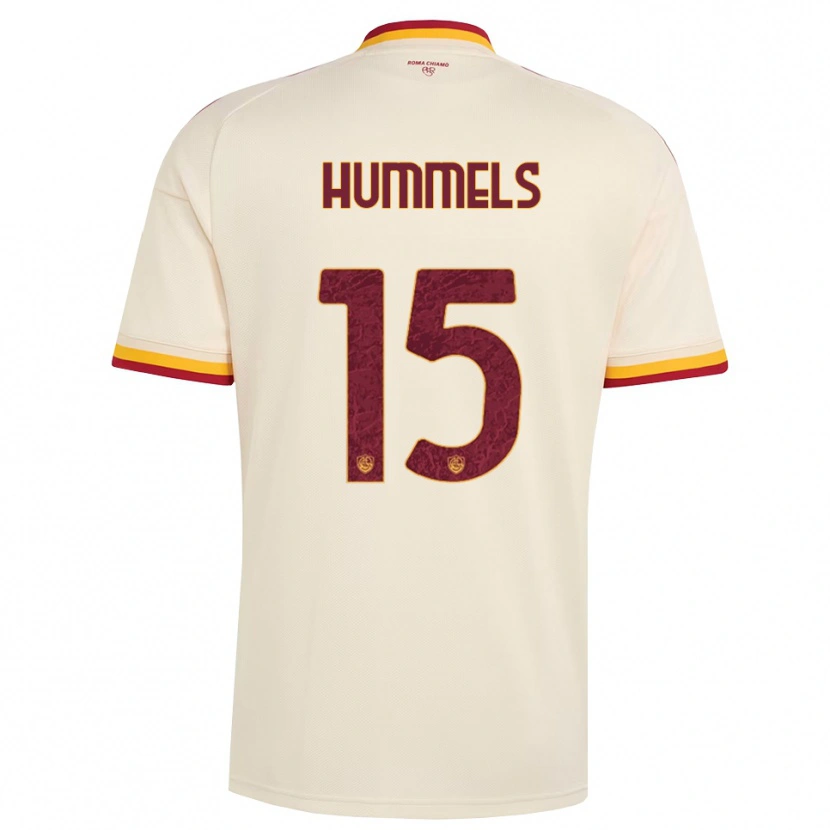 Danxen Criança Camisola Mats Hummels #15 Champagne Vermelho Amarelo Alternativa 2026/27 Camisa Brasil