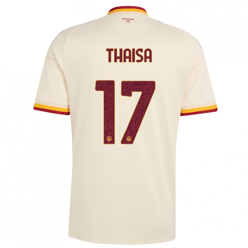 Danxen Criança Camisola Thaisa #17 Champagne Vermelho Amarelo Alternativa 2026/27 Camisa Brasil