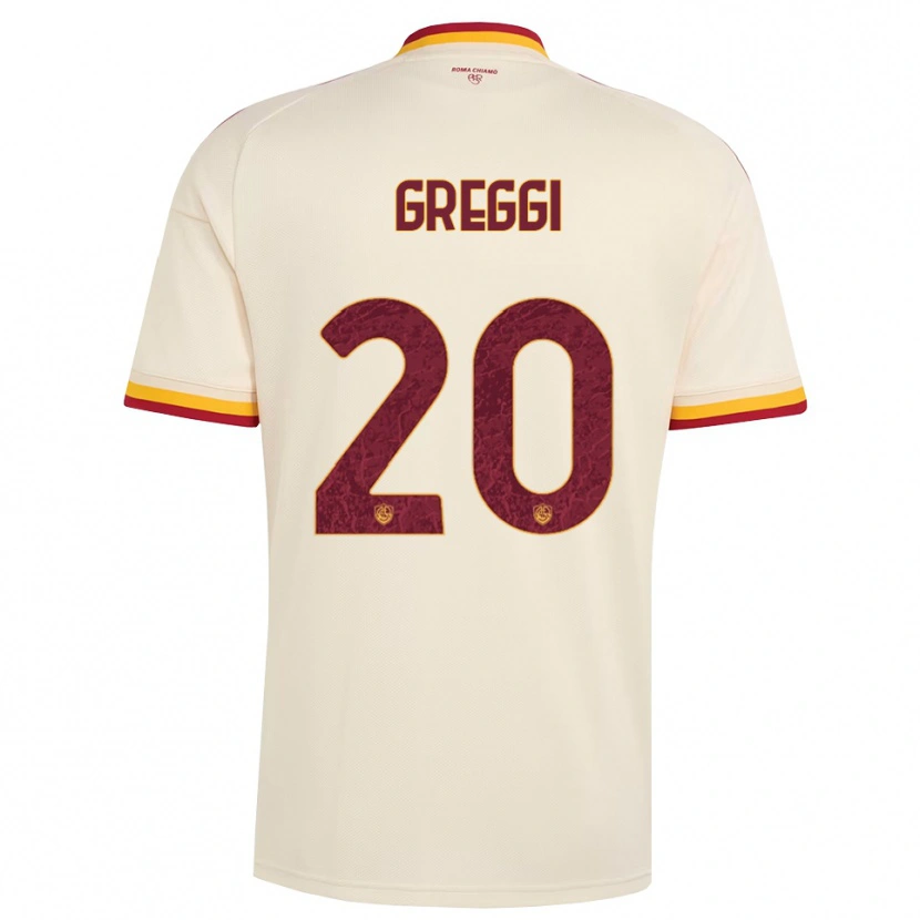Danxen Criança Camisola Giada Greggi #20 Champagne Vermelho Amarelo Alternativa 2026/27 Camisa Brasil