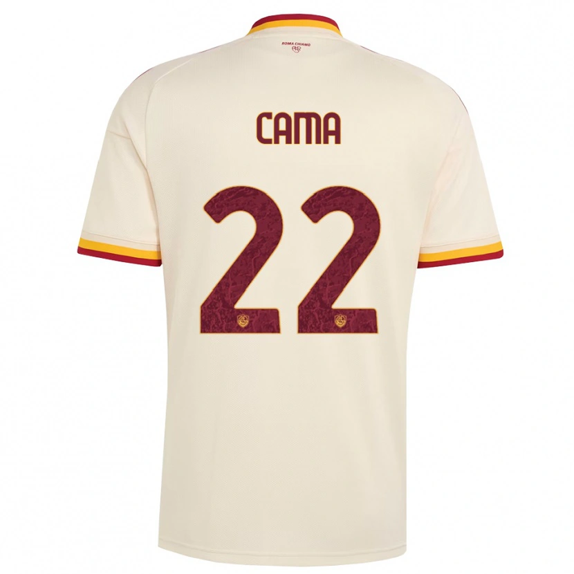 Danxen Criança Camisola Cristian Cama #22 Champagne Vermelho Amarelo Alternativa 2026/27 Camisa Brasil