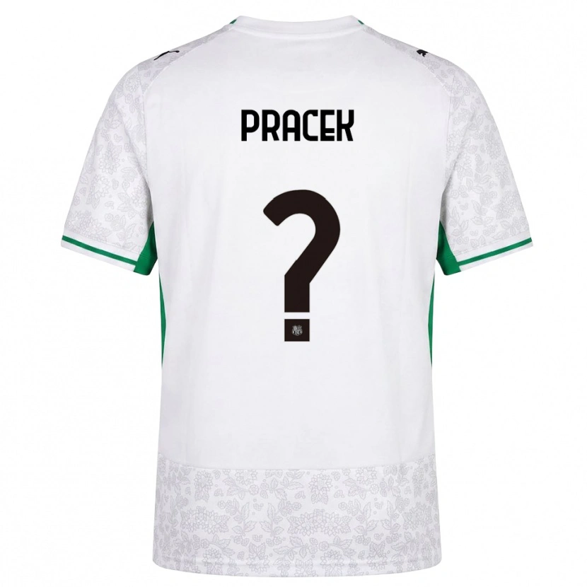 Danxen Criança Camisola Lorenzo Pracek #0 Verde Preto Branco Alternativa 2026/27 Camisa Brasil