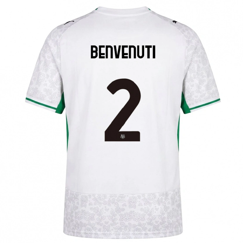 Danxen Criança Camisola Giacomo Benvenuti #2 Verde Preto Branco Alternativa 2026/27 Camisa Brasil