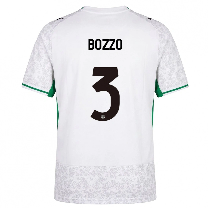 Danxen Criança Camisola Marco Bozzo #3 Verde Preto Branco Alternativa 2026/27 Camisa Brasil